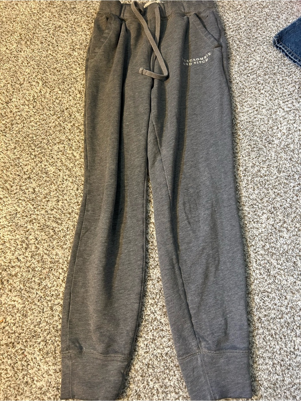 Abercrombie & Fitch Gray Jogger Sweatpants